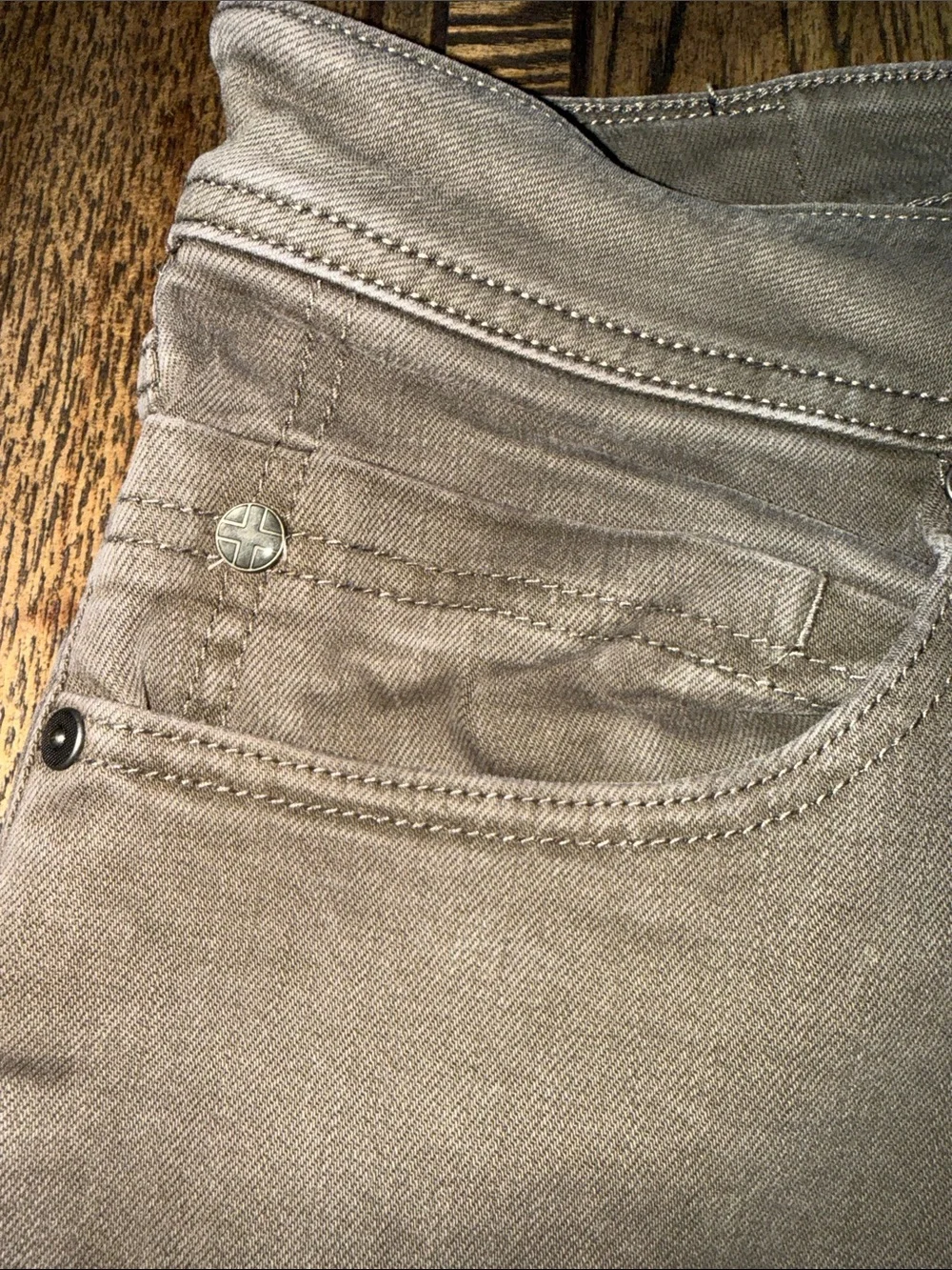 Liverpool Men's Taupe Jeans - Relaxed Fit